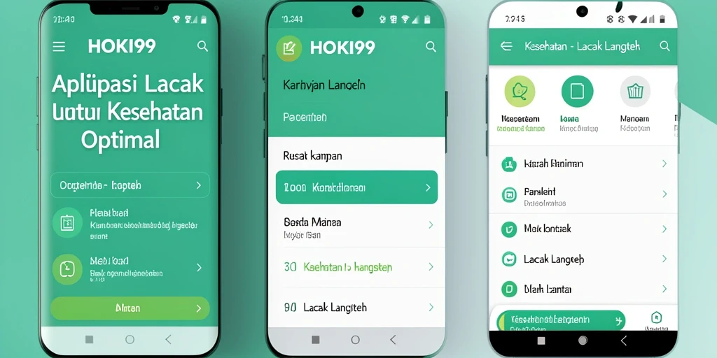 Tampilan antarmuka HOKI99 dengan fitur Lacak Langkah yang intuitif.