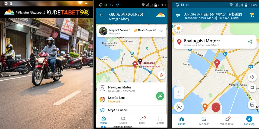 Tampilan antarmuka user-friendly KUDETABET98 untuk navigasi motor.